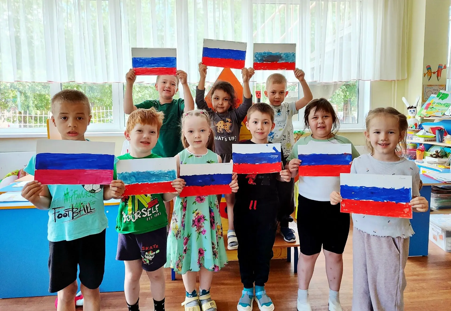 12.06.2026 года вся Россия отмечает великий праздник День России. В преддверии праздника воспитанник