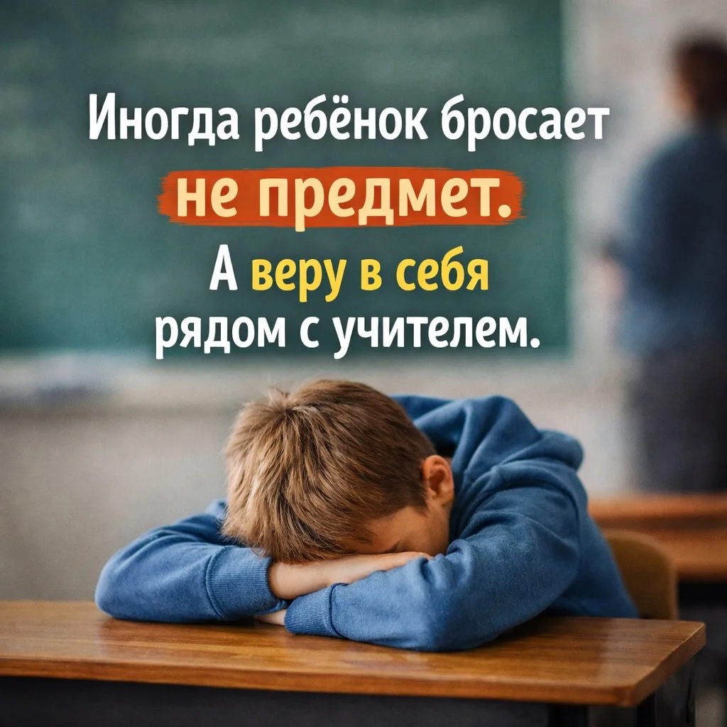 Когда профессию выбирает не ребёнок, а учитель или о наболевшем 💔

За годы профориентационной практ