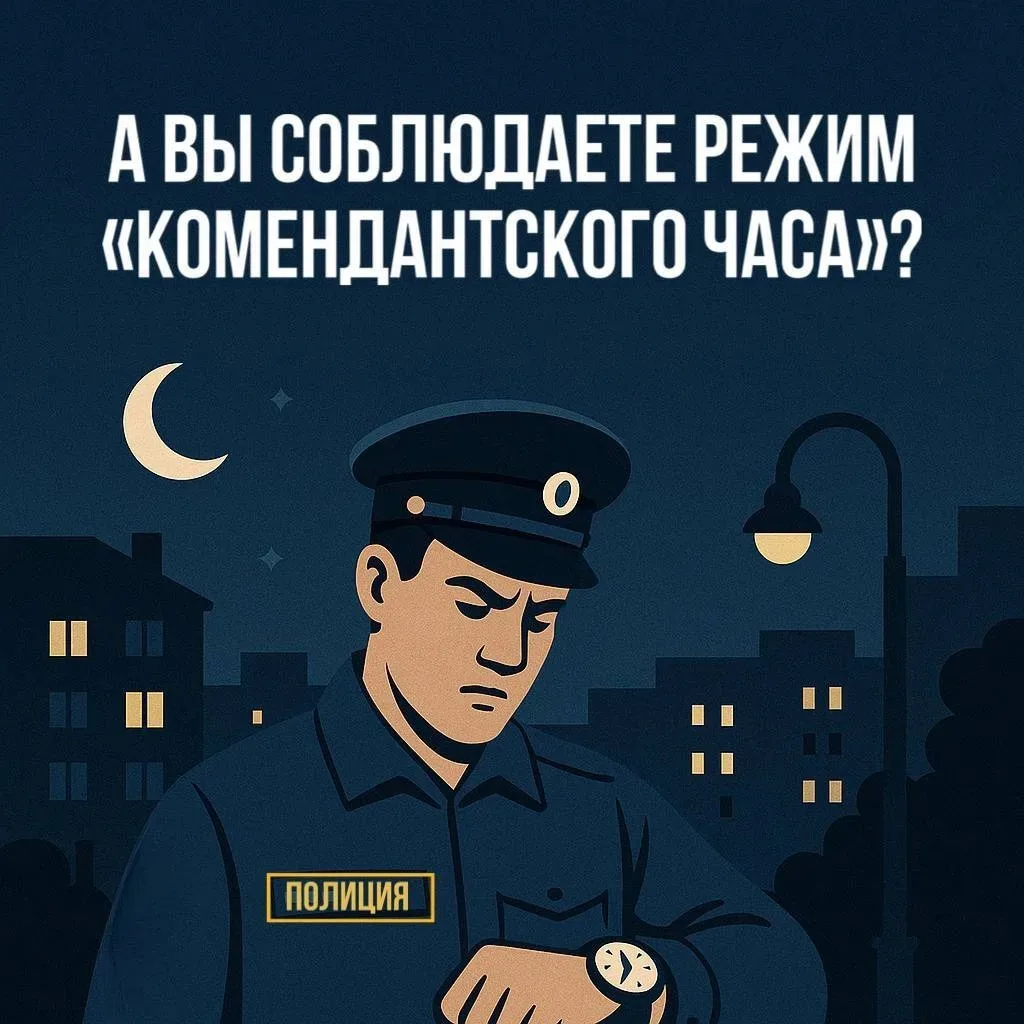 Департамент образования города Иркутска напоминает о комендантском часе для детей и подростков
На те