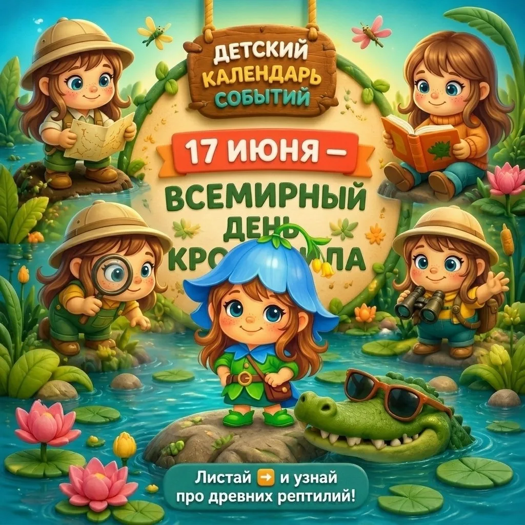 💚 С Днём крокодила! 💚

Пусть даже самый зубастый хищник сегодня будет добрым, а ваш день — весёлым