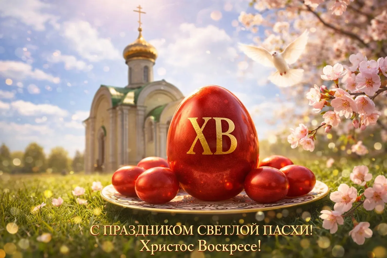 Наступил один из самых светлых и радостных праздников — Пасха (ещё его называют Светлое Христово Вос