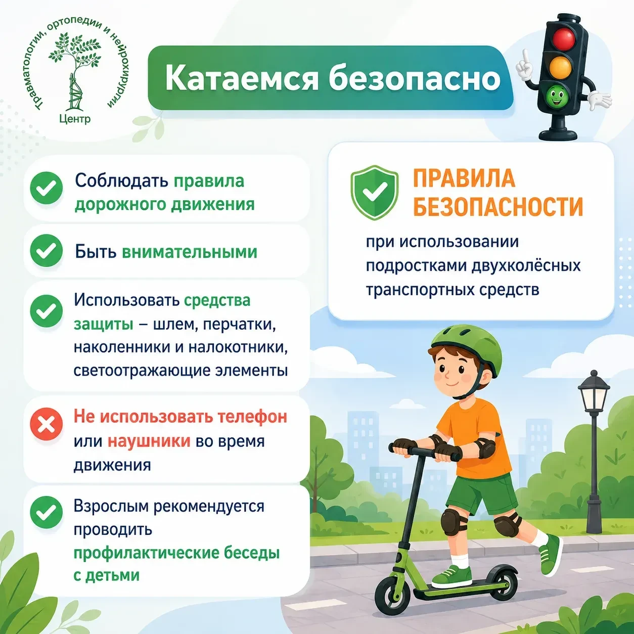 💓 Кировские врачи напоминают родителям о том, как уберечь детей от опасных ситуаций. Специалисты Це