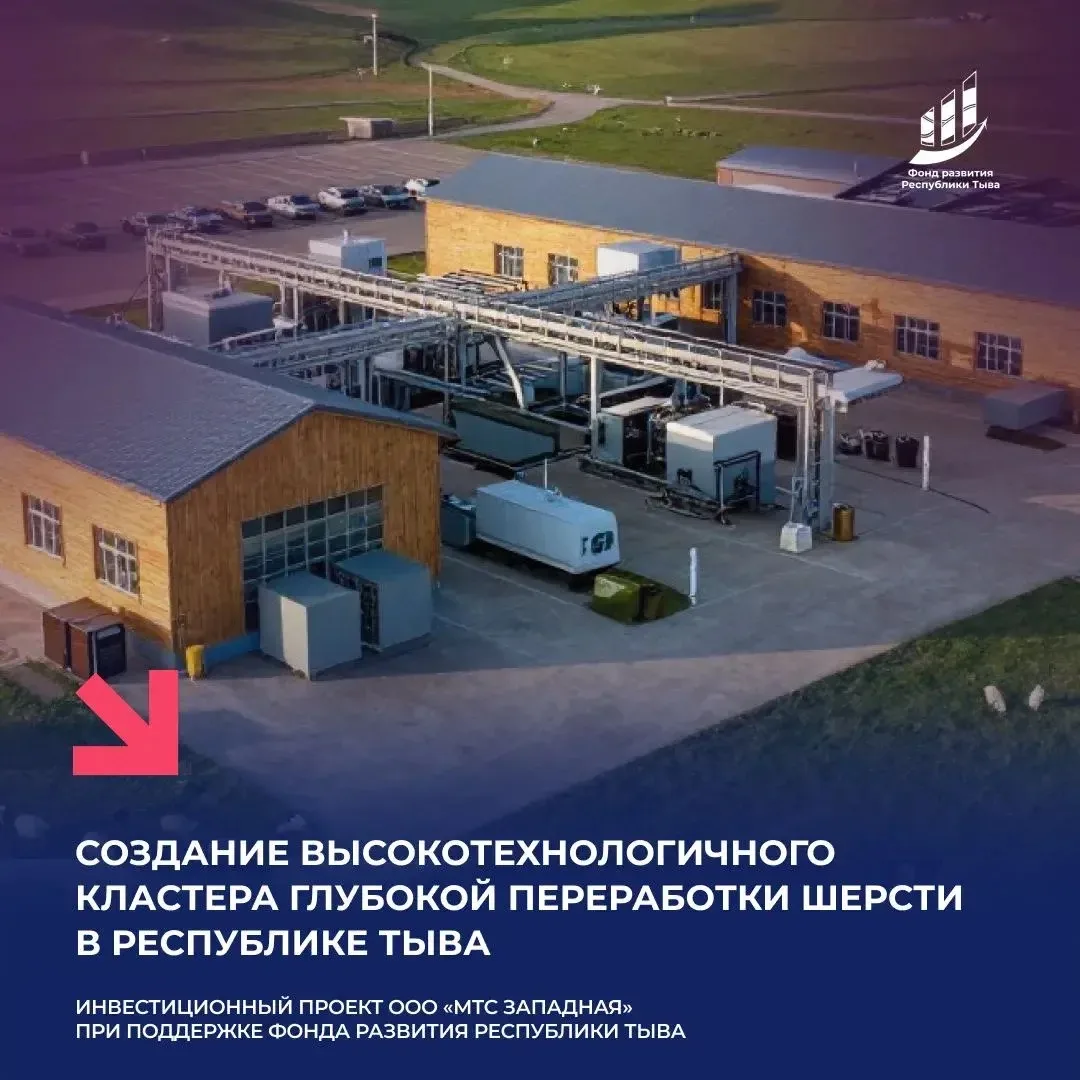 Поддержали новый промышленный проект - производство нетканых материалов из тувинской шерсти

Фонд ра