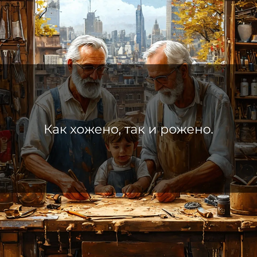 Как хожено, так и рожено.

Значение и происхождение

Эта пословица выражает идею наследственности и 
