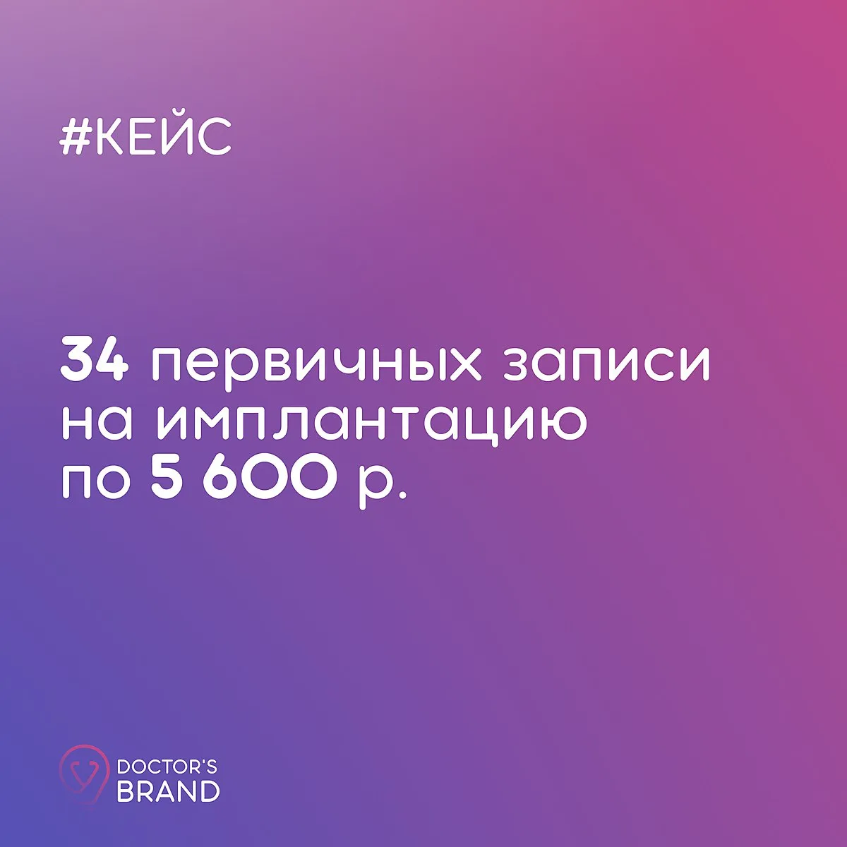Перевыполнить план? Умеем, практикуем!
Или кейс о том, как клиент получил 34 первичных записей на им