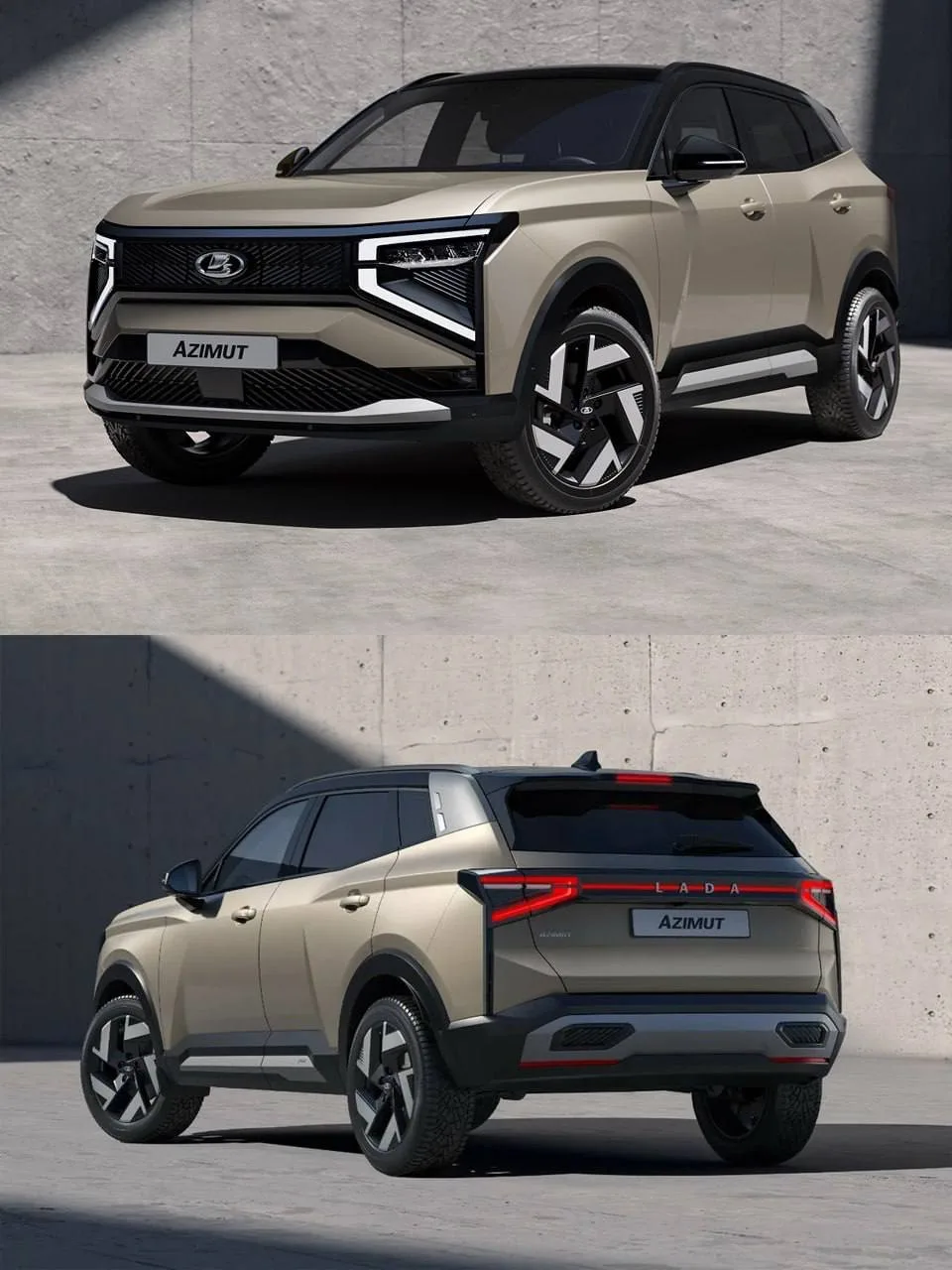 Базовая Lada Azimut получит дисковые тормоза и две подушки безопасности.

В стандартной комплектации