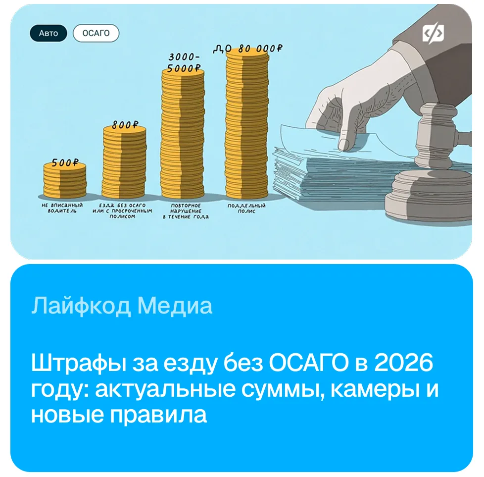 ⚡️ Камеры начнут штрафовать за отсутствие ОСАГО уже 1 сентября.

Чтобы водители мегаполисов не получ