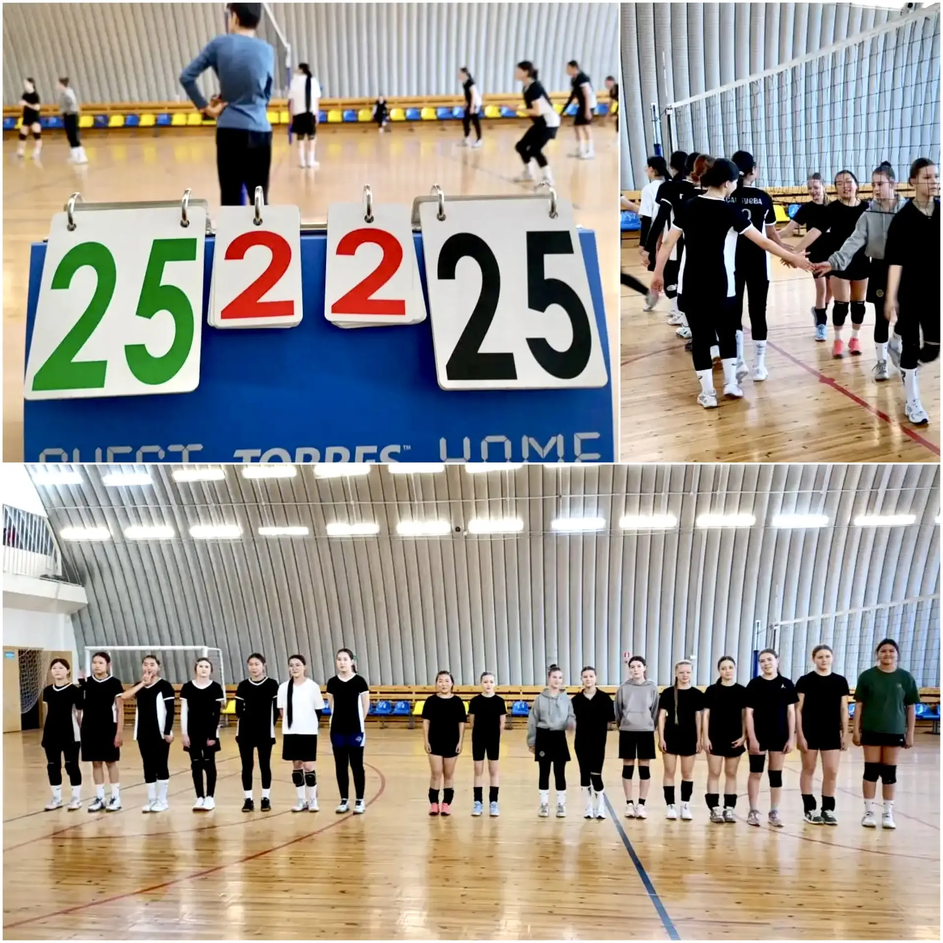 Товарищеская встреча в дни каникул! 🤝🏐

Сегодня на площадке встретились команды девушек Заиграевск