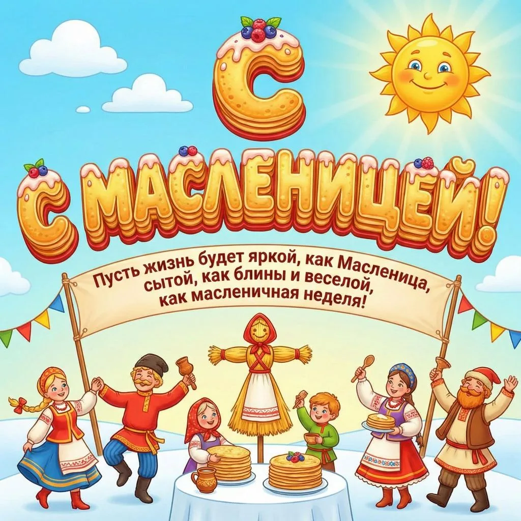 Запускаем блинный марафон «ПЕЧËМ ДОМА»🥞
‎
‎🪅Масленица — это праздник солнца, тепла и веселья, кото