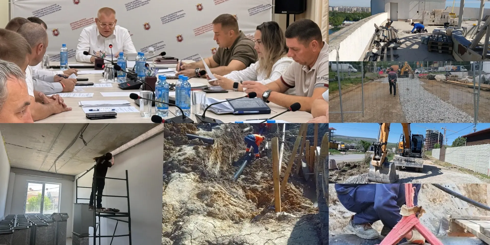 🏗 Строительный штаб: ход реализации госпрограммы развития Крыма
Эдуард Щёголев проверил готовность 