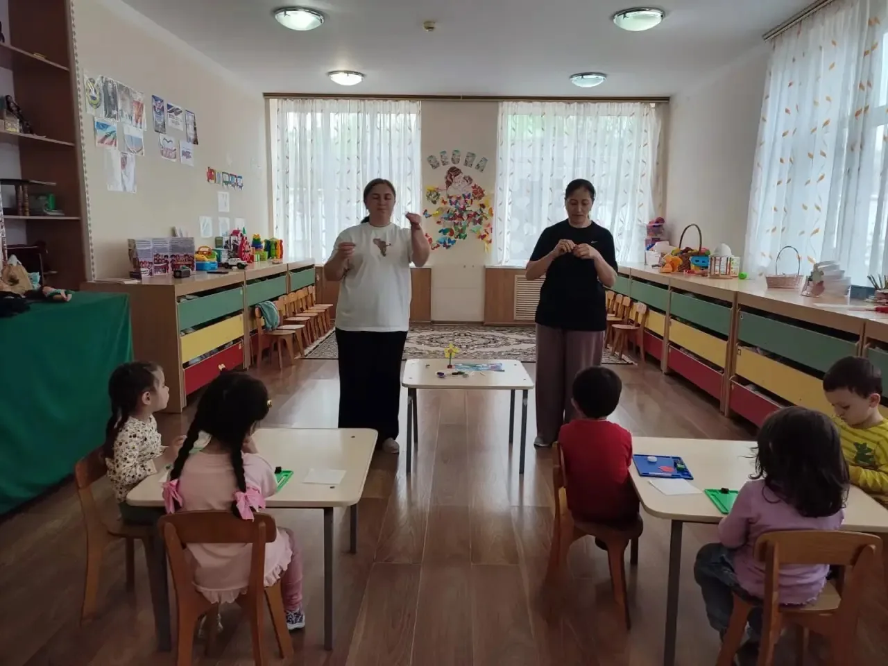 «Наш общий дом» 🏠 

В рамках реализации плана «Года дошкольного образования» под лозунгом «Наш общи