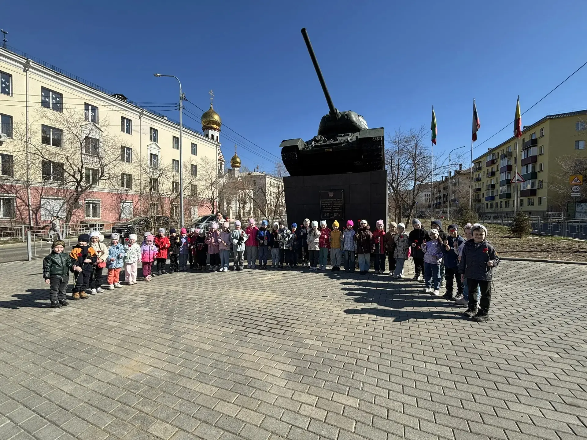 «Героям-забайкальцам посвящается...» 🇷🇺🚜🥀

7 мая, в преддверии Великого праздника Победы, дети п