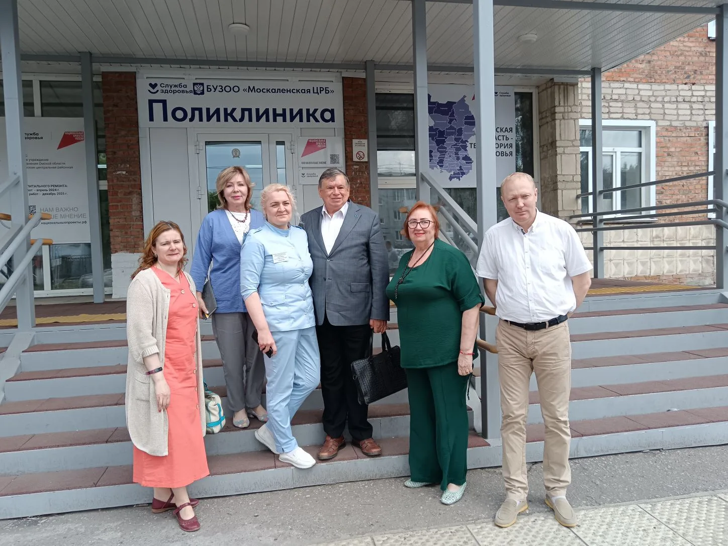 Выездное заседание общественного совета при Министерстве здравоохранения Омской области прошло в пят