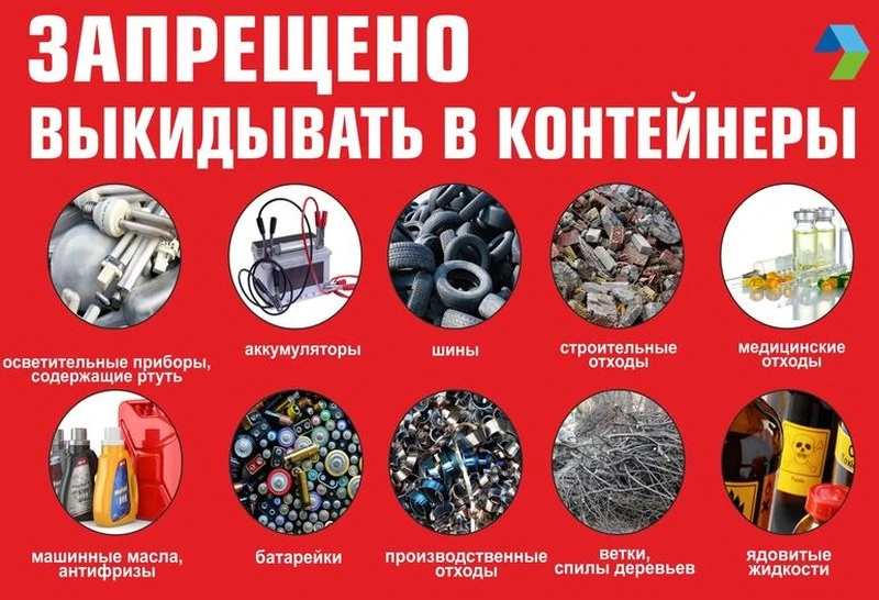 Новые правила обращения с ТКО: запрет на выброс веток и растительных отходов на контейнерные площадк