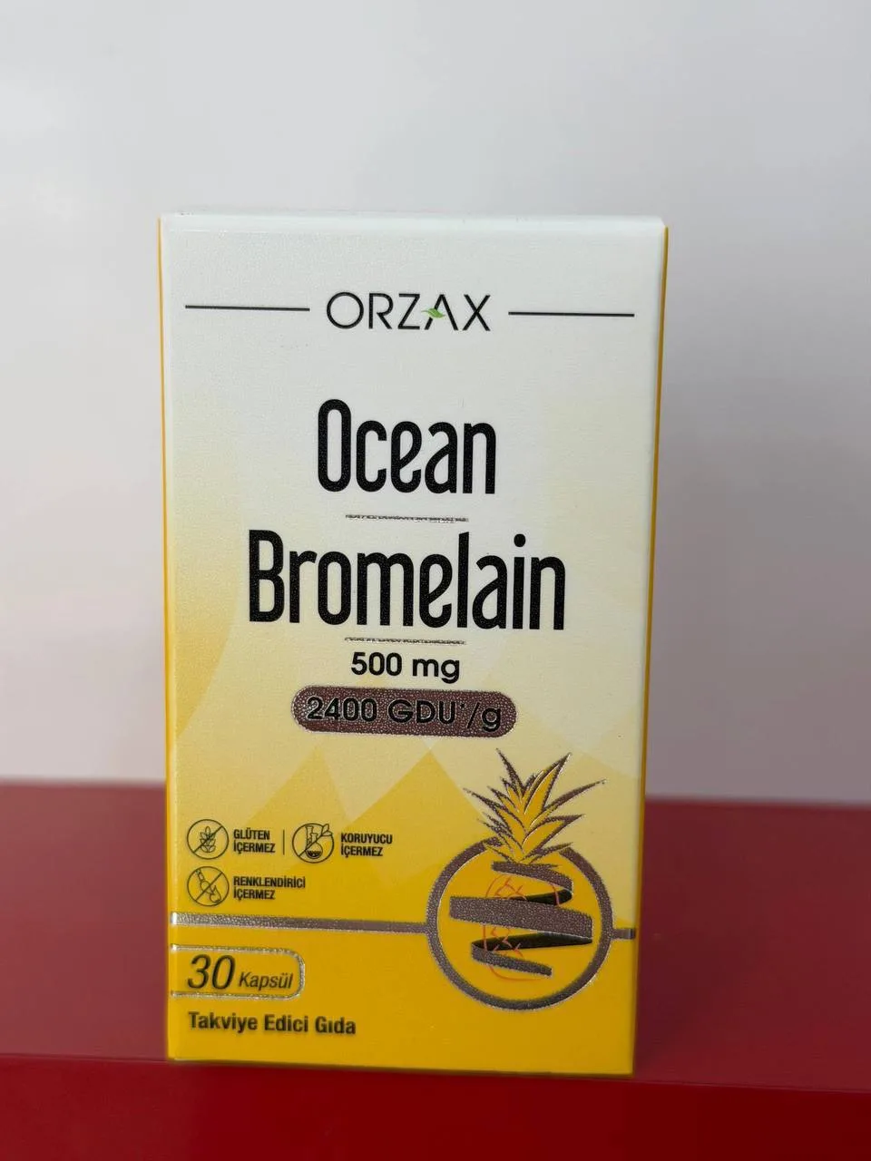 Положил в аптечку — и забыл о мелких неприятностях. 

Ocean Orzax Bromelain — маленькая капсула с бо