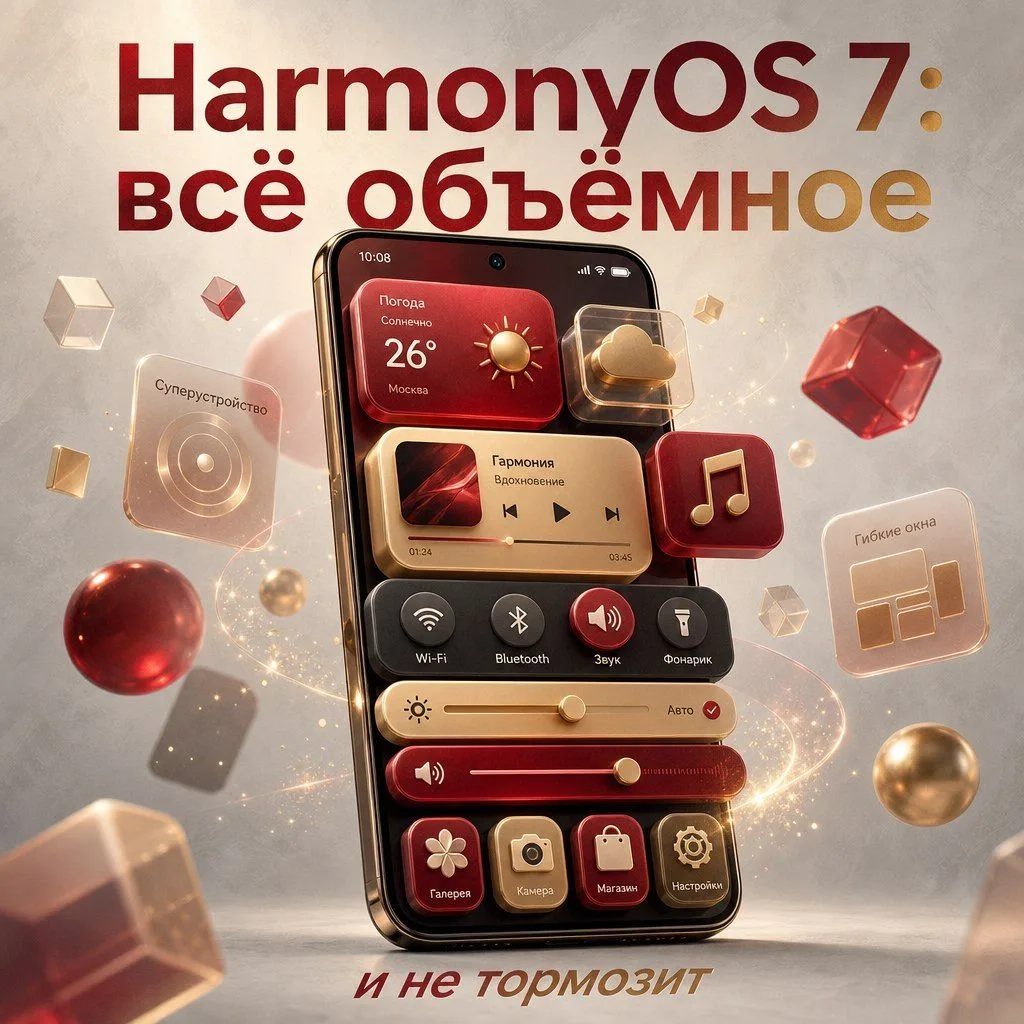 Huawei показала HarmonyOS 7

Huawei представила седьмую версию HarmonyOS на своей ежегодной конферен
