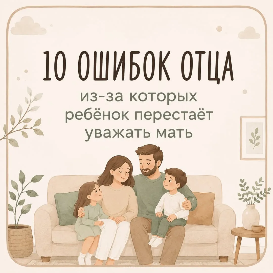 Дети учатся не по нашим словам, а по нашим поступкам.

Отношение родителей друг к другу становится д