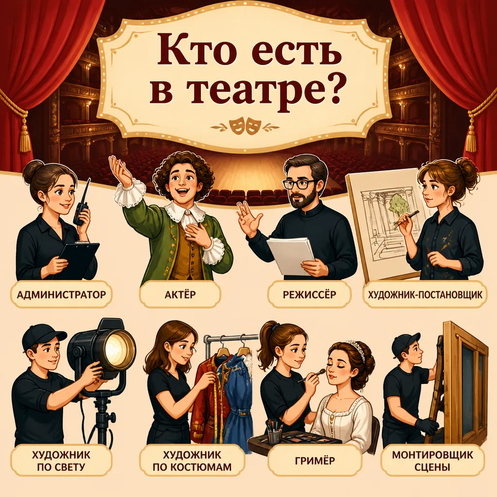 🎭 Дорогие зрители и театралы! 🎭

📌На период театральных каникул запускаем рубрику: "Кто есть в те