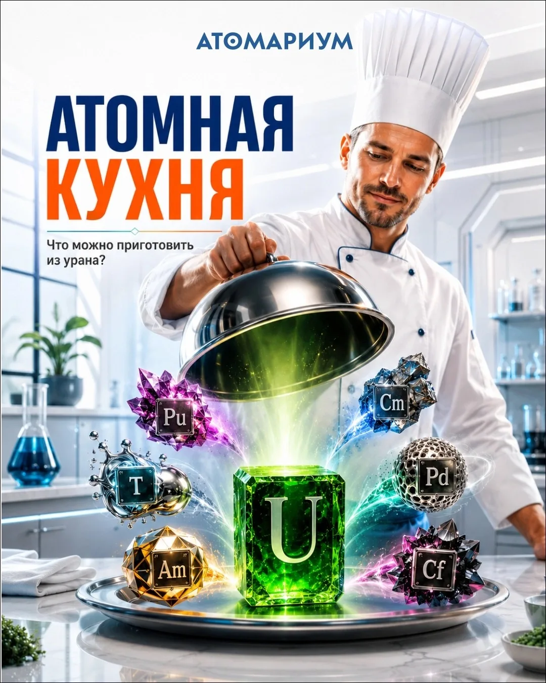 Атомная кухня: что можно «приготовить» из урана?

Представь, что уран - это обычная картошка, как на