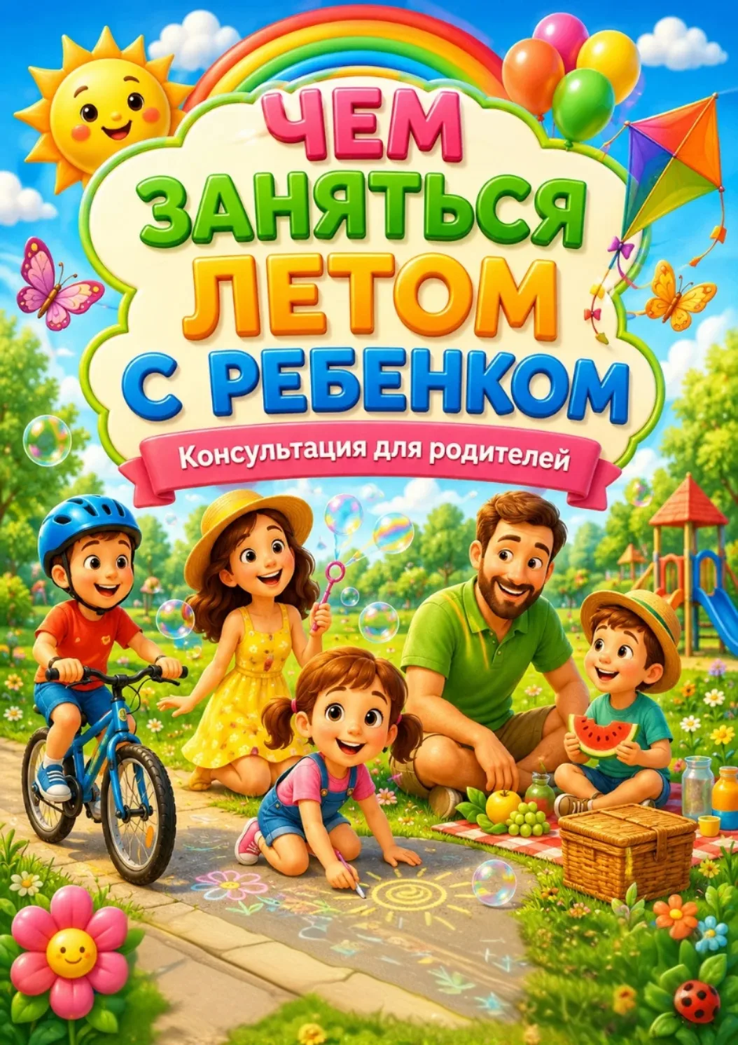 🌞 Лето — время для приключений! Вот несколько идей, чем заняться с ребенком в теплые дни:

Экскурси
