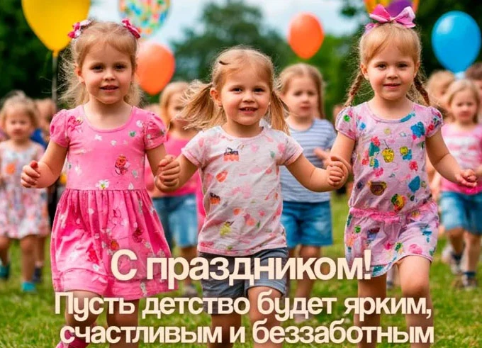 С Днём защиты детей!
1 июня в России и многих странах отмечают Международный день защиты детей. Этот