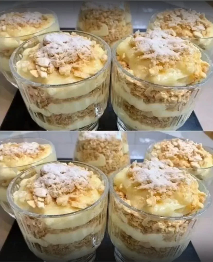 🍰 "ЛЕНИВЫЙ НАПОЛЕОН" — Время приготовления 7 минут

Это один из самых простых десертов, который раз
