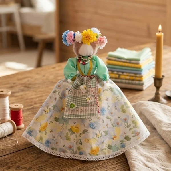☀️ Вот и лето пришло.... 
🌿 Весна уходит,
🌻 Лето приходит...

Кукла Времена года - Четыре жизни в 