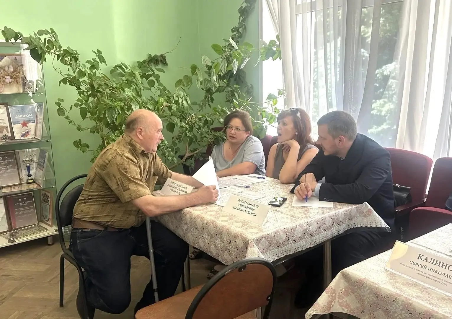 🤝Вчера в поселке Косая Гора был по-настоящему насыщенный  и полезный день!
Состоялась встреча актив