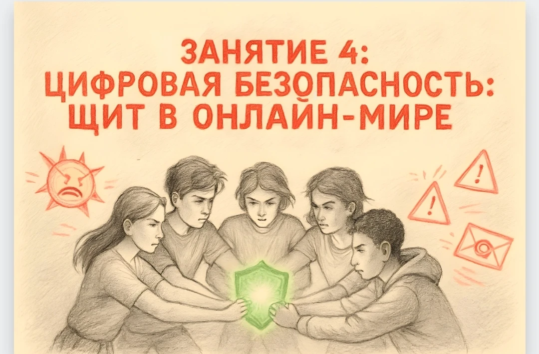 Четвертое занятие по профилактике экстремизма и терроризма "Цифровая безопасность: щит в онлайн - ми