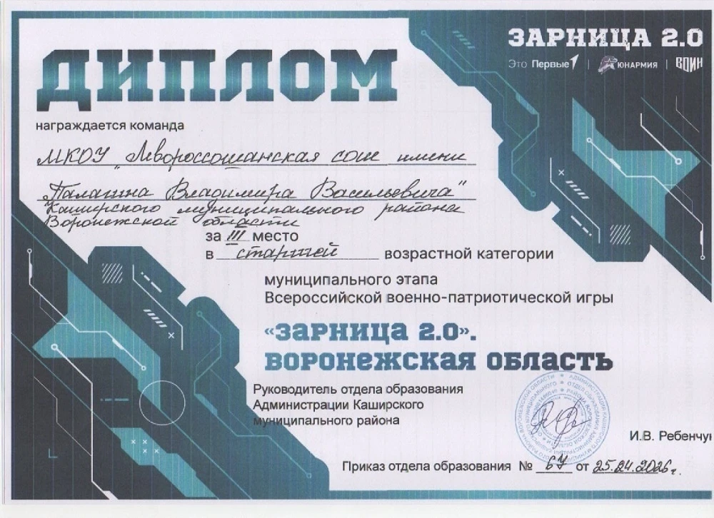 25 апреля в Кашире прошёл муниципальный этап «Зарницы 2.0»!
Это был день настоящих испытаний, где ре