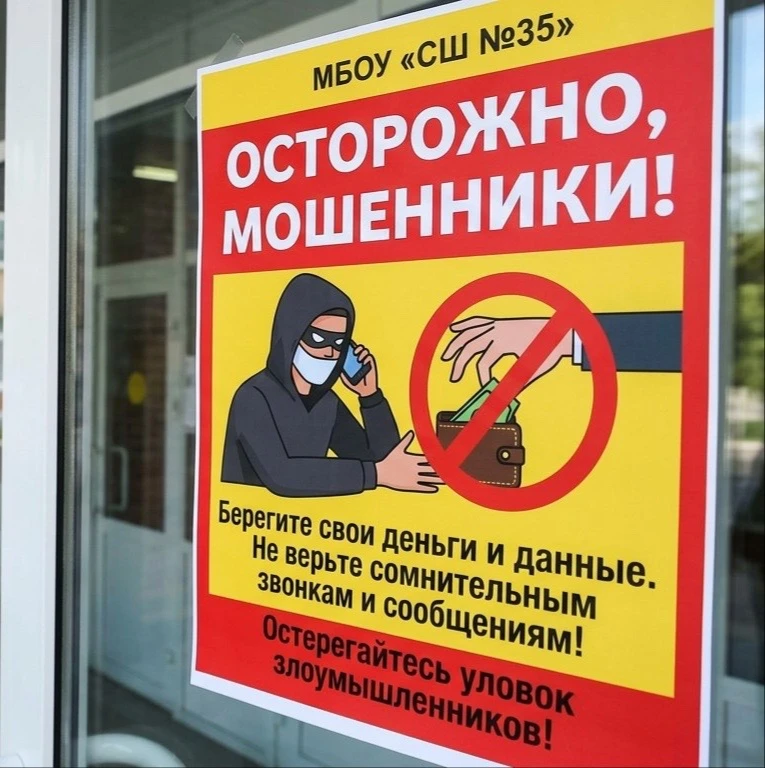 🛡 ОСТОРОЖНО, МОШЕННИКИ! Школа предупреждает! 🛡

Дорогие друзья, будьте внимательны! В последнее вр