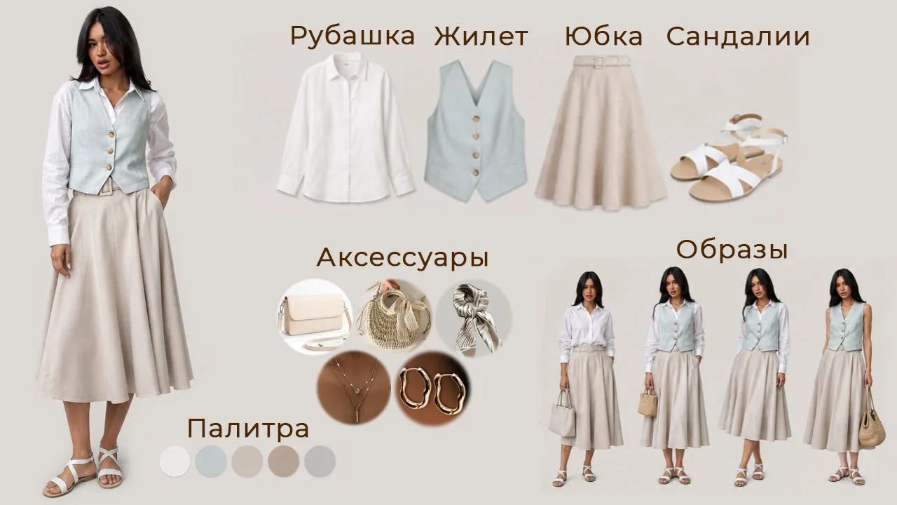 Девочки, пока вы выбираете, в каком цветовом сочетании собрать следующую капсулу, хочу поделиться с 