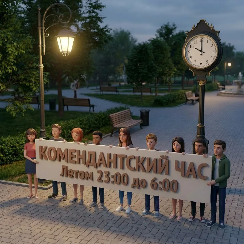 ‼️ВНИМАНИЕ! ‼ 
Уважаемые родители! 

В Новосибирске и области действует комендантский час для детей 