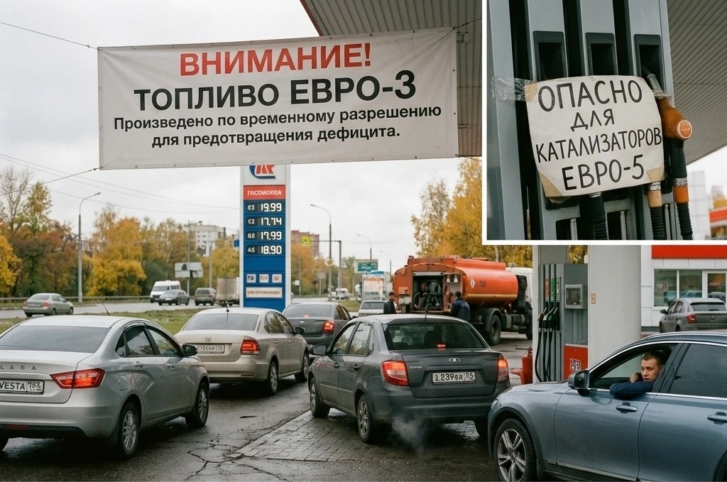 В России разрешили производить топливо «Евро-3» для предотвращения дефицита

Части НПЗ дано разрешен