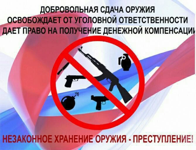 Добровольная сдача оружия - уход от ответственности и денежное вознаграждение

Постановлением Правит