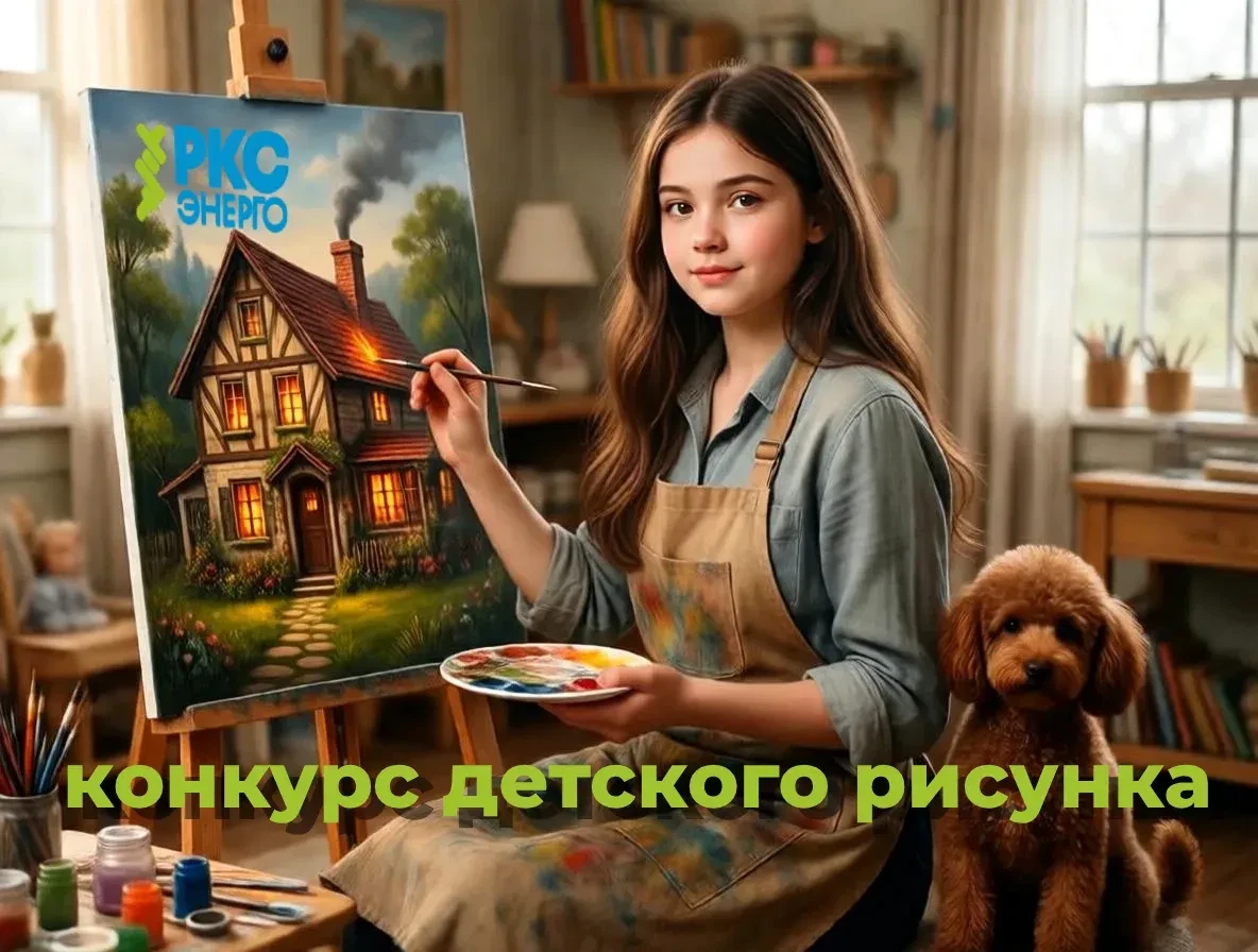 🎨 Конкурс детского рисунка к 20-летию «РКС-энерго»
                                                