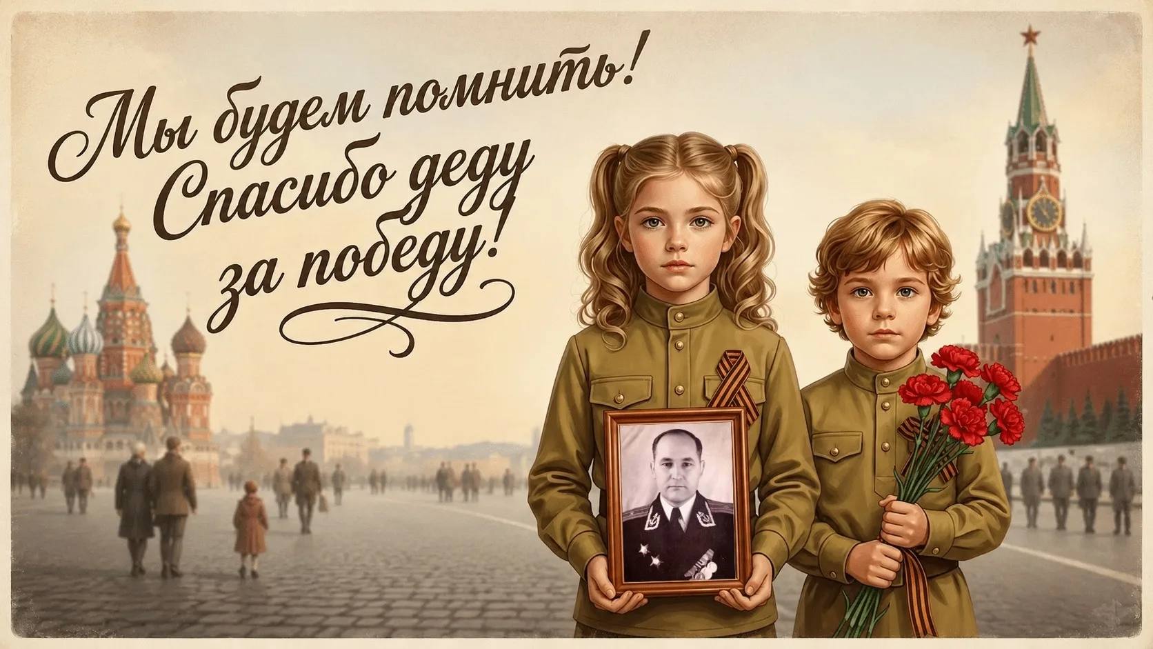🌸 ДЕНЬ ПОБЕДЫ! 
ЭТО НЕ ПРОСТО ПРАЗДНИК. ЭТО — НАША ПАМЯТЬ!
От всего сердца — Юрий Сидоренко
Друзья,