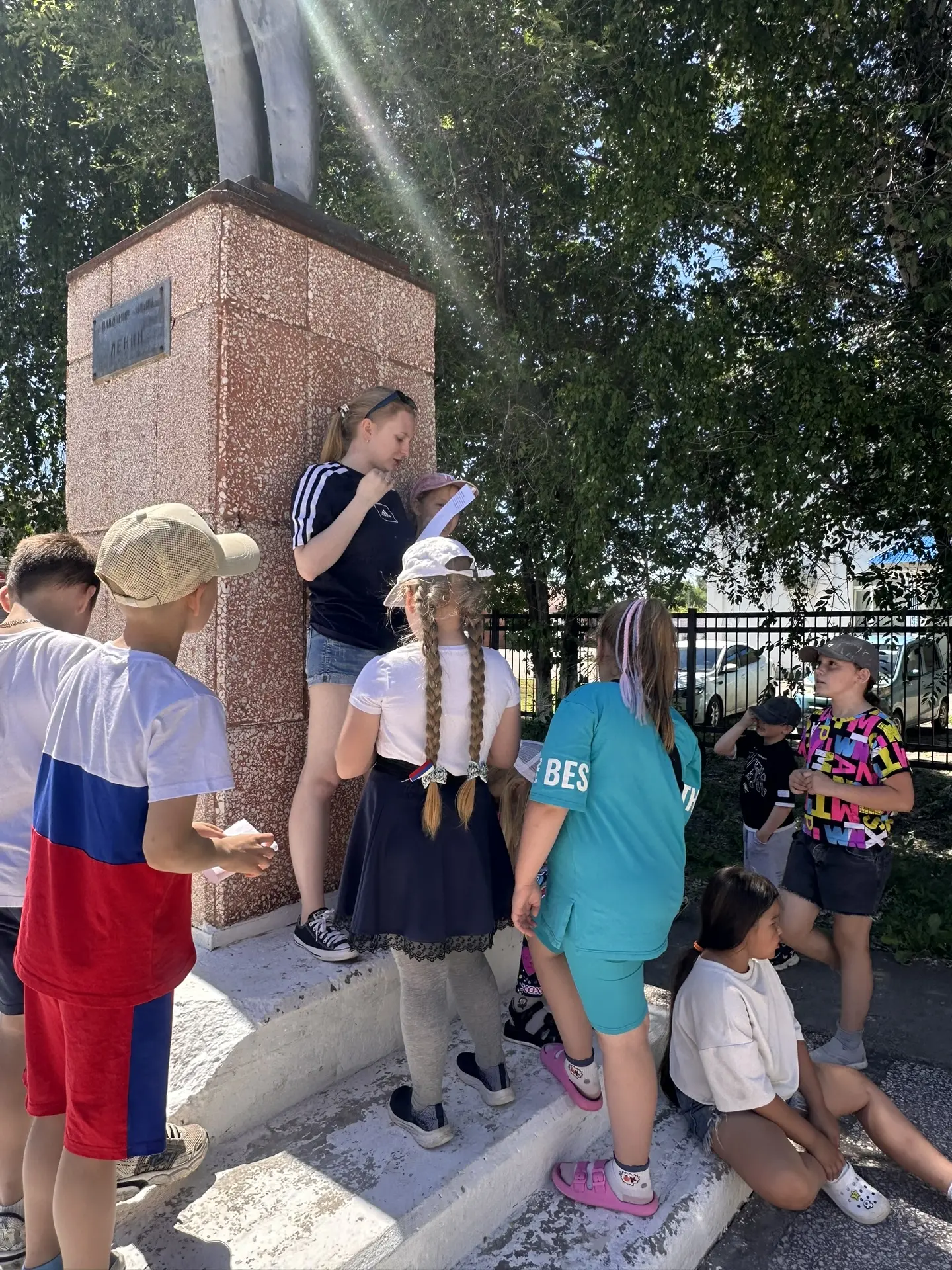 Сегодня в нашем летнем пришкольном лагере «Зелёные ладошки» прошёл замечательный и очень важный день