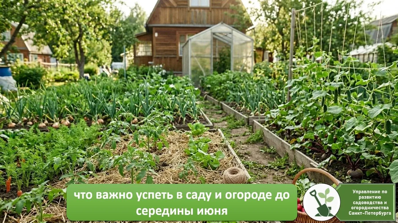 🌿 Дачный чек-лист: что важно успеть в саду и огороде до середины июня

Лето официально началось, а 
