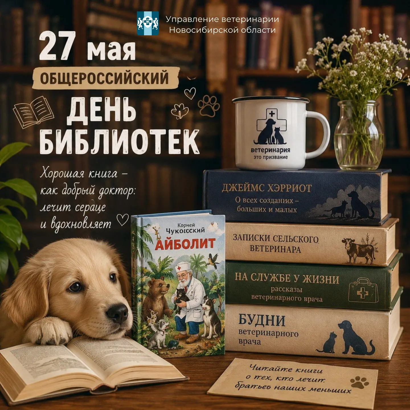 📚 27 мая — Общероссийский день библиотек

Готовы поспорить: если спросить, какая самая известная кн