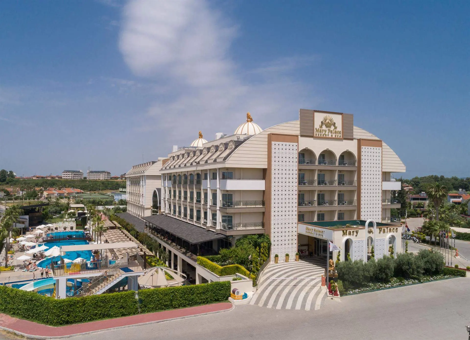 Отличное предложение Турция🔥🏖️
Красивый отель с интересной архитектурой❤️

Mary Hotel Side  5*, Си