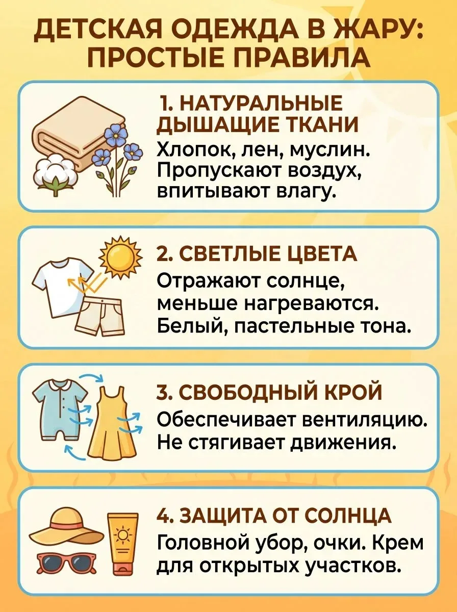 🌞🌞Лето в самом разгаре, и забота о комфорте детей на прогулке становится особенно важной.
✅В жарку