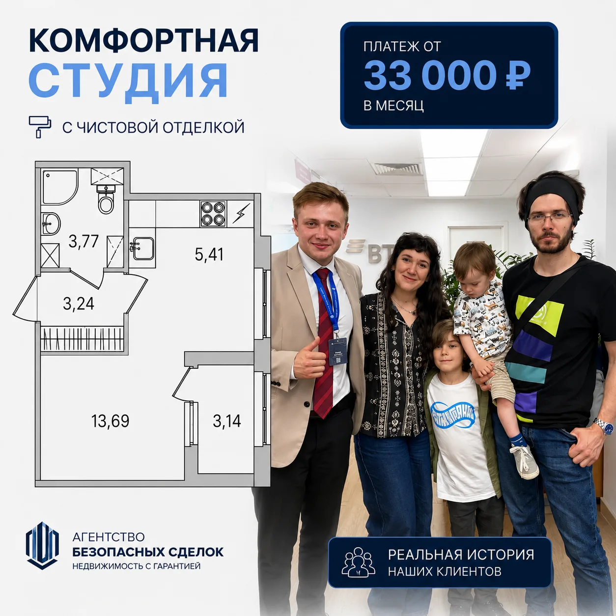 Это одна из лучших студий, которые я видел 👇

Недавно к нам обратилась семья, которая хотела вложит