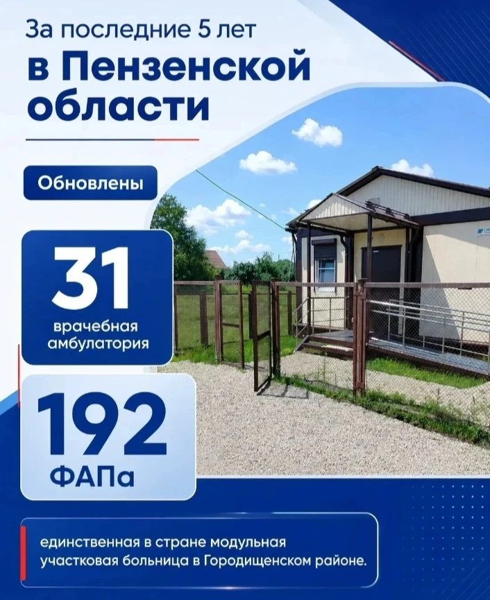 💙  Здоровье граждан и повышение продолжительности жизни — одна из важных задач! Народная программа 
