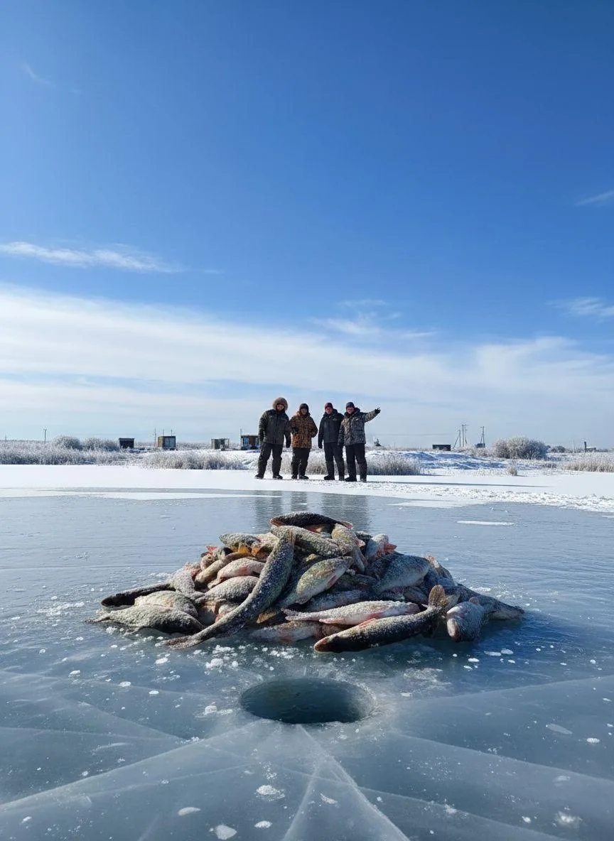 А если бы выходные выглядели вот так?🐟

Раннее утро, лёгкий туман над озером Ачикуль, тишина такая,