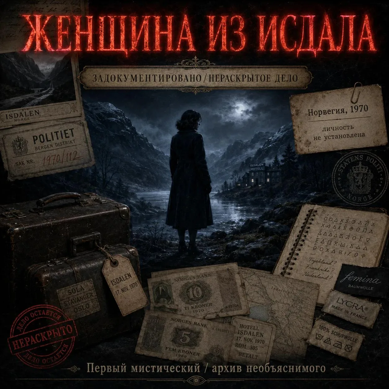 👤 ЖЕНЩИНА ИЗ ИСДАЛА

Норвегия. 1970 год.

В конце ноября в долине Исдален, недалеко от Бергена, наш