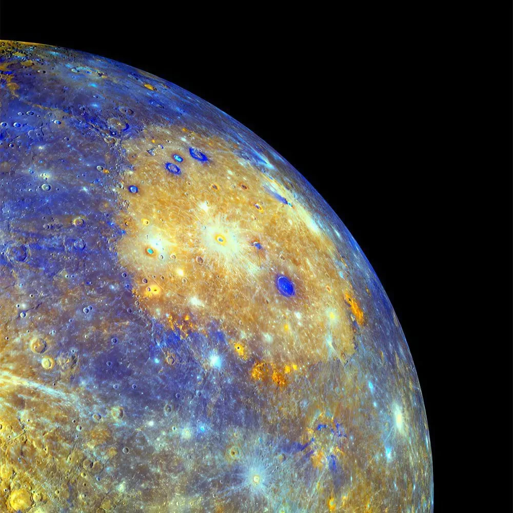 Чрезвычайно четкое изображение Меркурия 😍