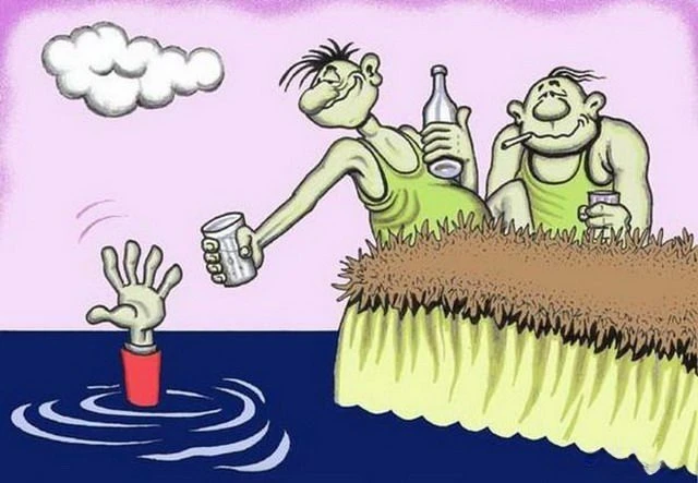 Карикатуры на грани