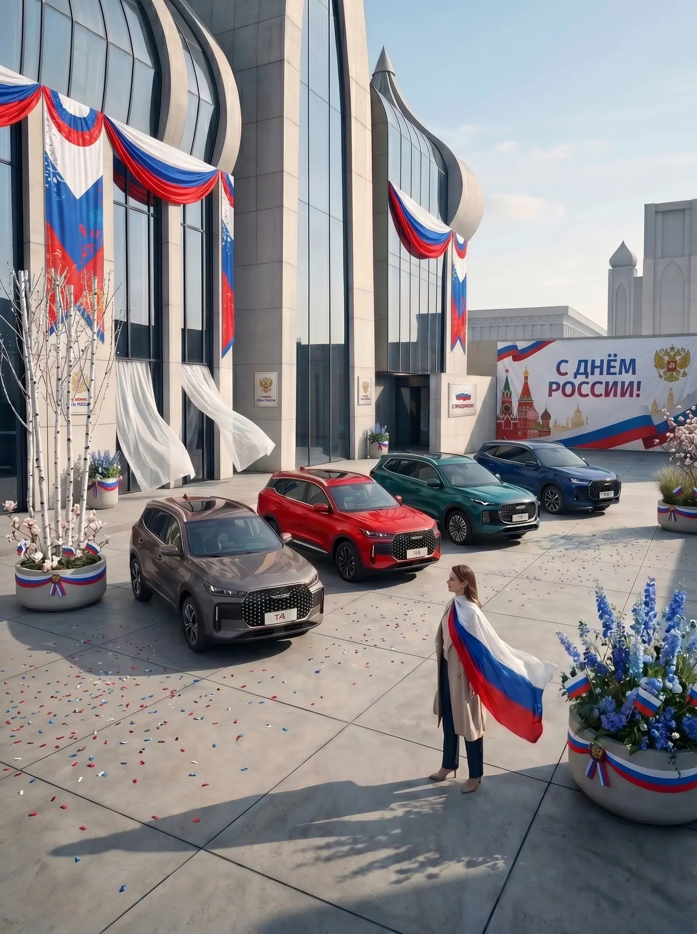 🇷🇺 С Днём России!
Россия — это тысячи городов, миллионы километров дорог и бесконечное количество 