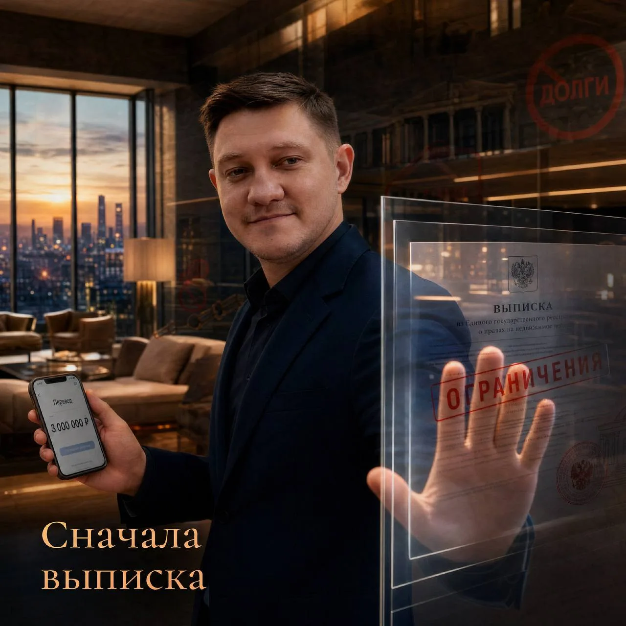 Он уже собирался перевести 3 млн рублей, чтобы застолбить квартиру.

Человек несколько месяцев искал